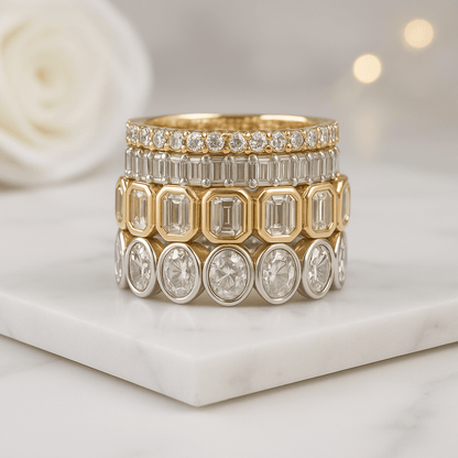 Bezel Diamond Band