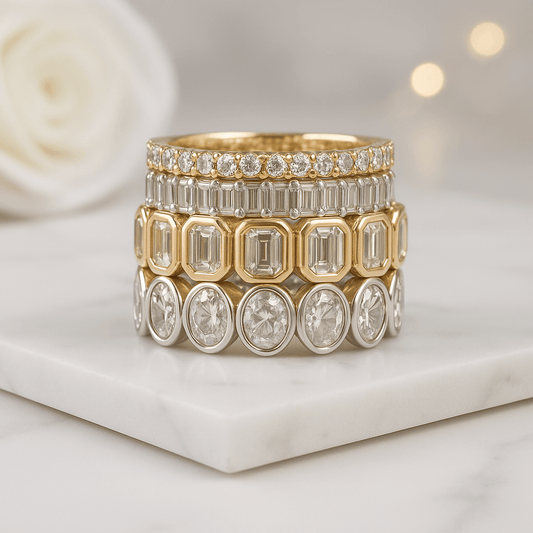 Bezel Diamond Band