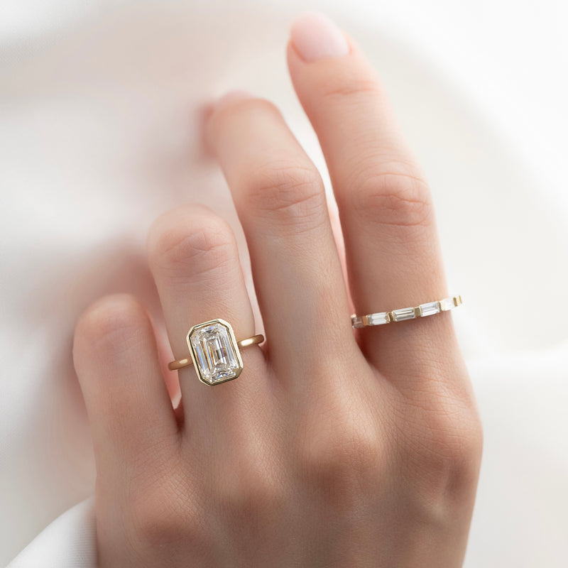 Bezel Set Ring