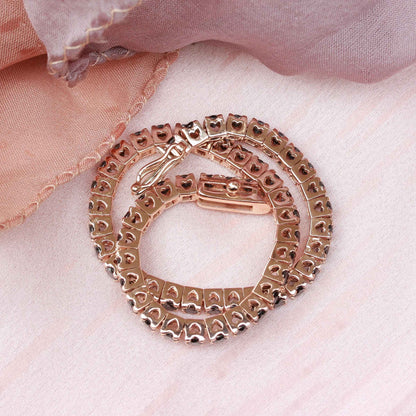 Black Diamond Tennis Bracelet, Lab Grown Diamond Bracelet