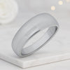 14k Real Gold Dome Statement Band For Her
