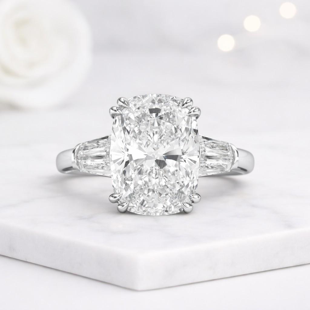 cvd diamond wedding ring