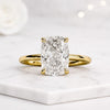Elongated Cushion Lab Grown Diamond Engagement Ring