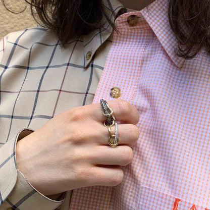 Chunky Gold Ring