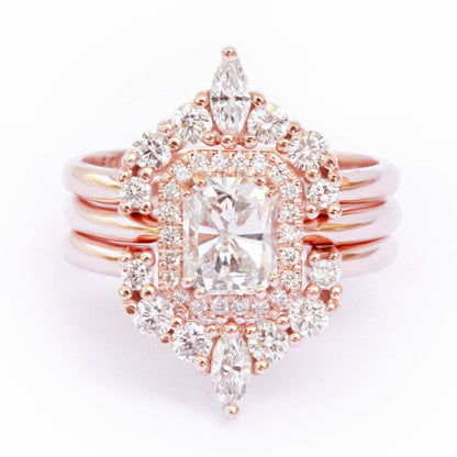 Cluster Wedding Ring