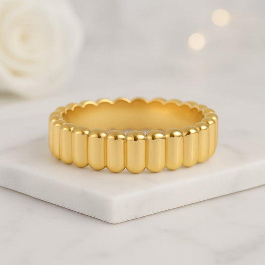 Coastal Beach Themed Gift For Him Couple Rings