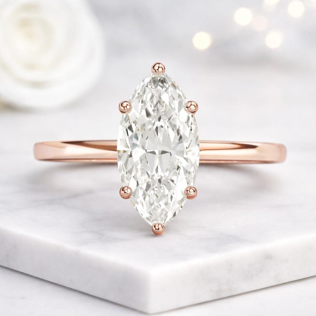 Comfort Fit Wedding Ring for Her
