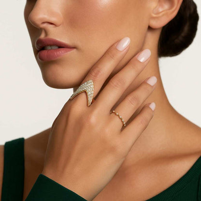 Curved Wedding Band Solid Gold Lab Grown Diamond Stacking Matching Wedding Band