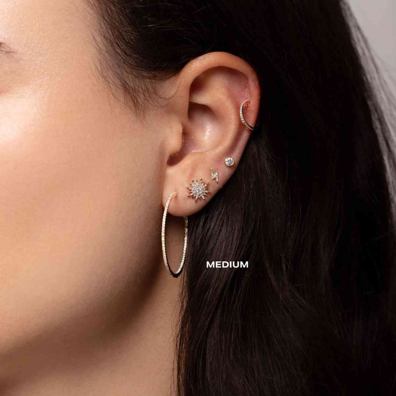 Crystal Bridal Earrings Gold Leaf Diamond Earrings