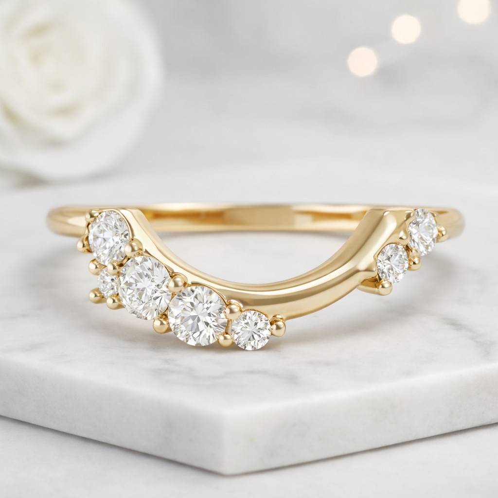 Curved Band Custom By Luxurian