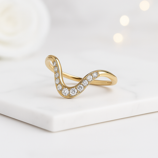 Curved Wedding Band