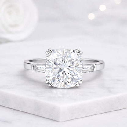 Three Stone Engagement Ring