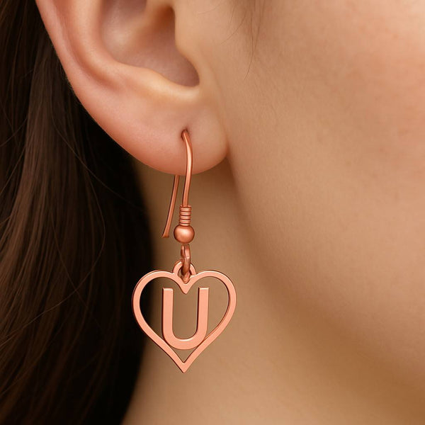 Custom Name Earrings Twist Hoop Earrings Hoop Name Earrings Womens Jewelry Drop Name Earrings Childrens Name Earrings
