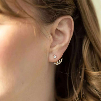 Daily Diamond Earrings Birthday Gift for Mom Christmas Gift for Her