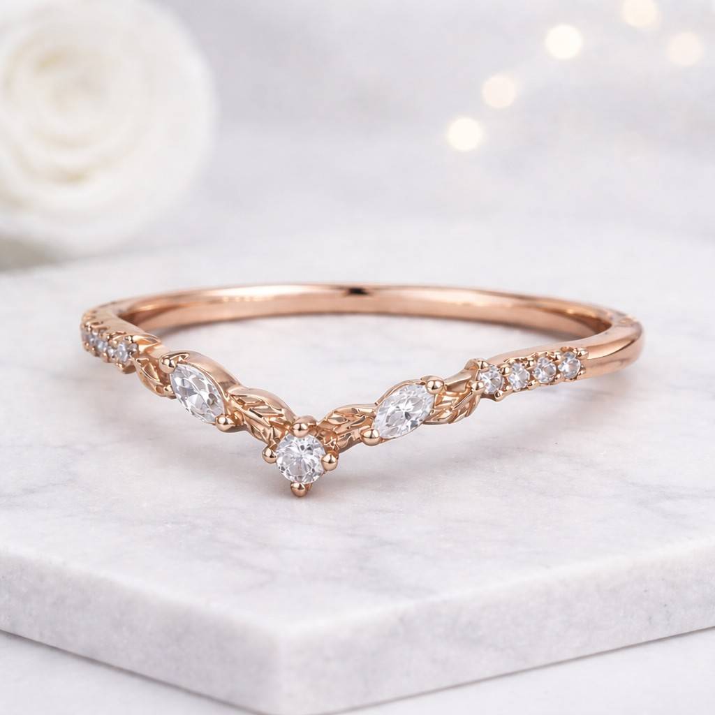 Dainty Diamond Band