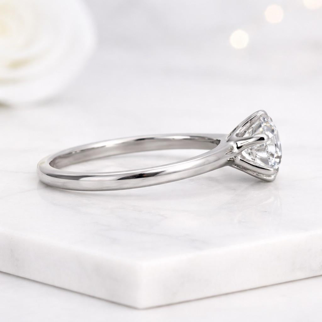 Dainty Engagement Promise Band Jewelry for Women