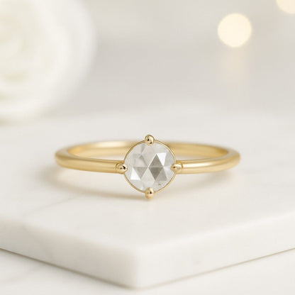 Dainty Simple Plain 1mm Ring