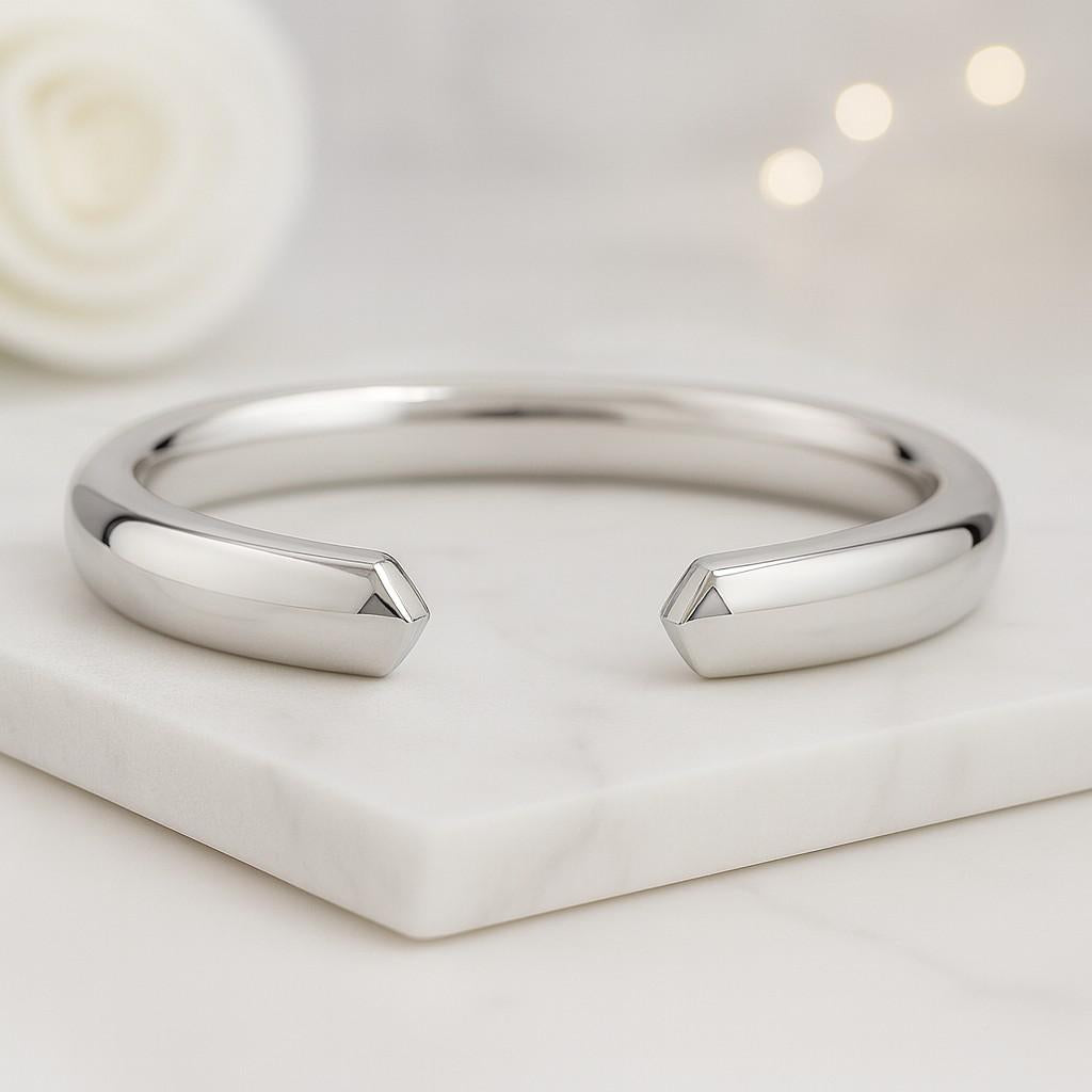 Delicate Open Cuff Ring Thin Gold Wedding Band