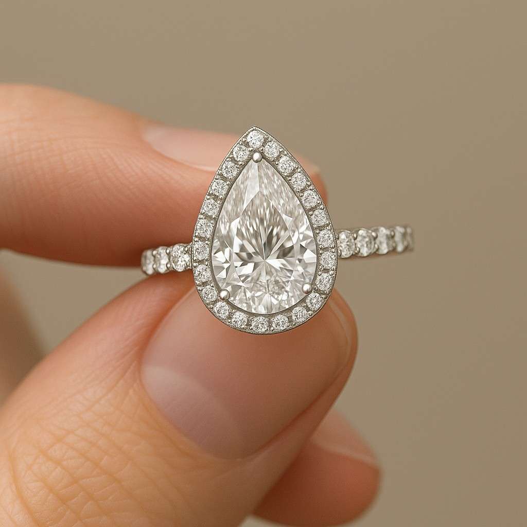 Diamond Alternating Band Baguette and Round Cut Lab Grown Diamond Band Half Eternity Band Dainty Wedding Band Minimalist Stackable Band