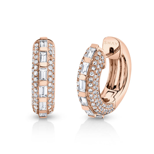 Diamond_Cluster_Huggie_Earrings
