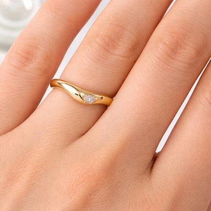 Diamond Curve Band 