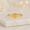 14K Gold Heart Ring