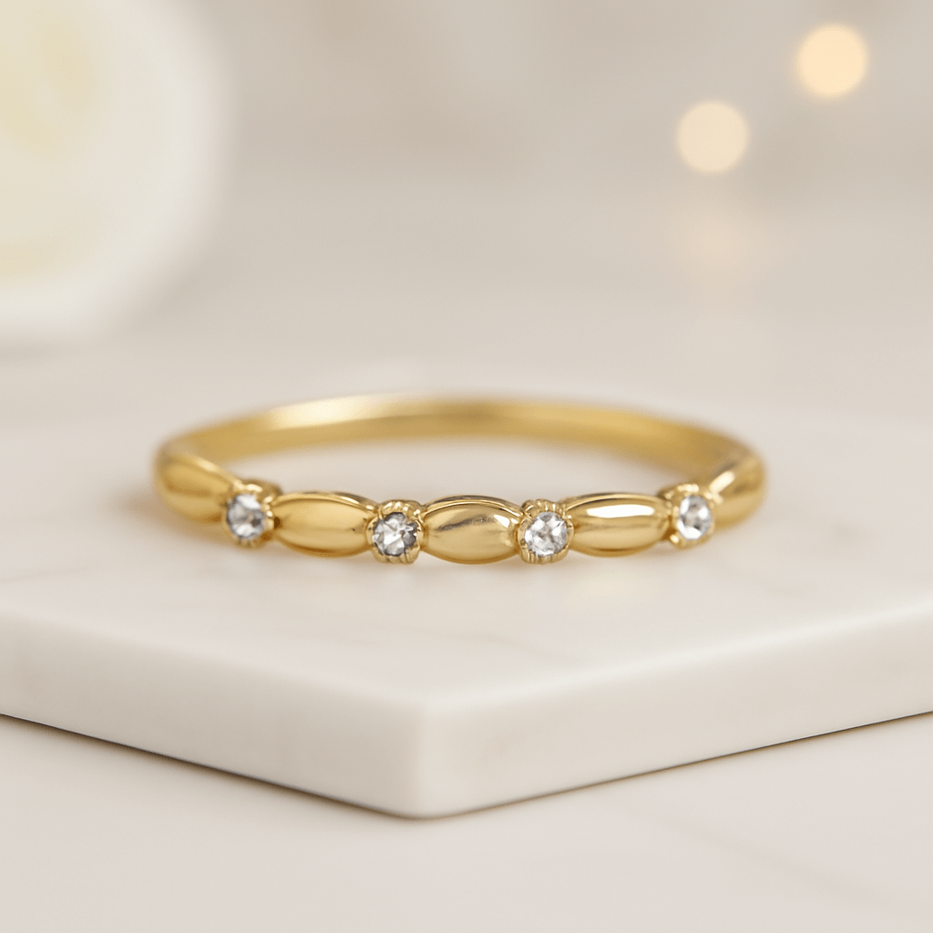Diamond Wedding Band in 14k Gold