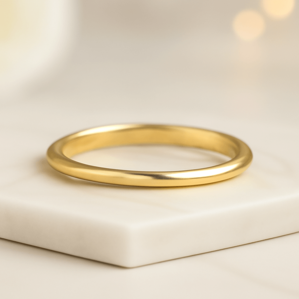 Distance Diamond Wedding Band