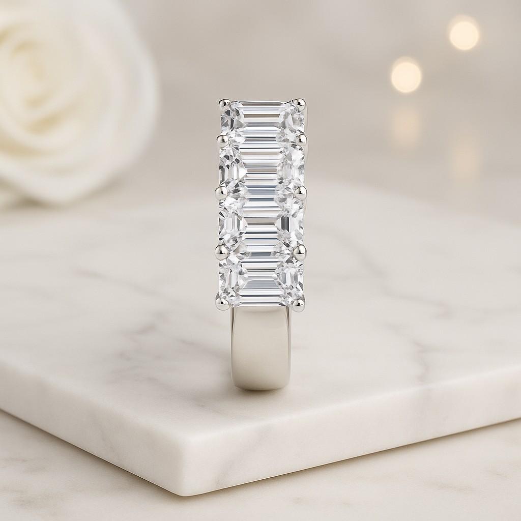 Elegant Marquise Diamond Ring in Yellow/White Gold  0.80 to 3 Carat Lab Grown Diamond Engagement Ring  6 Prongs Ring Marquise Diamond Ring
