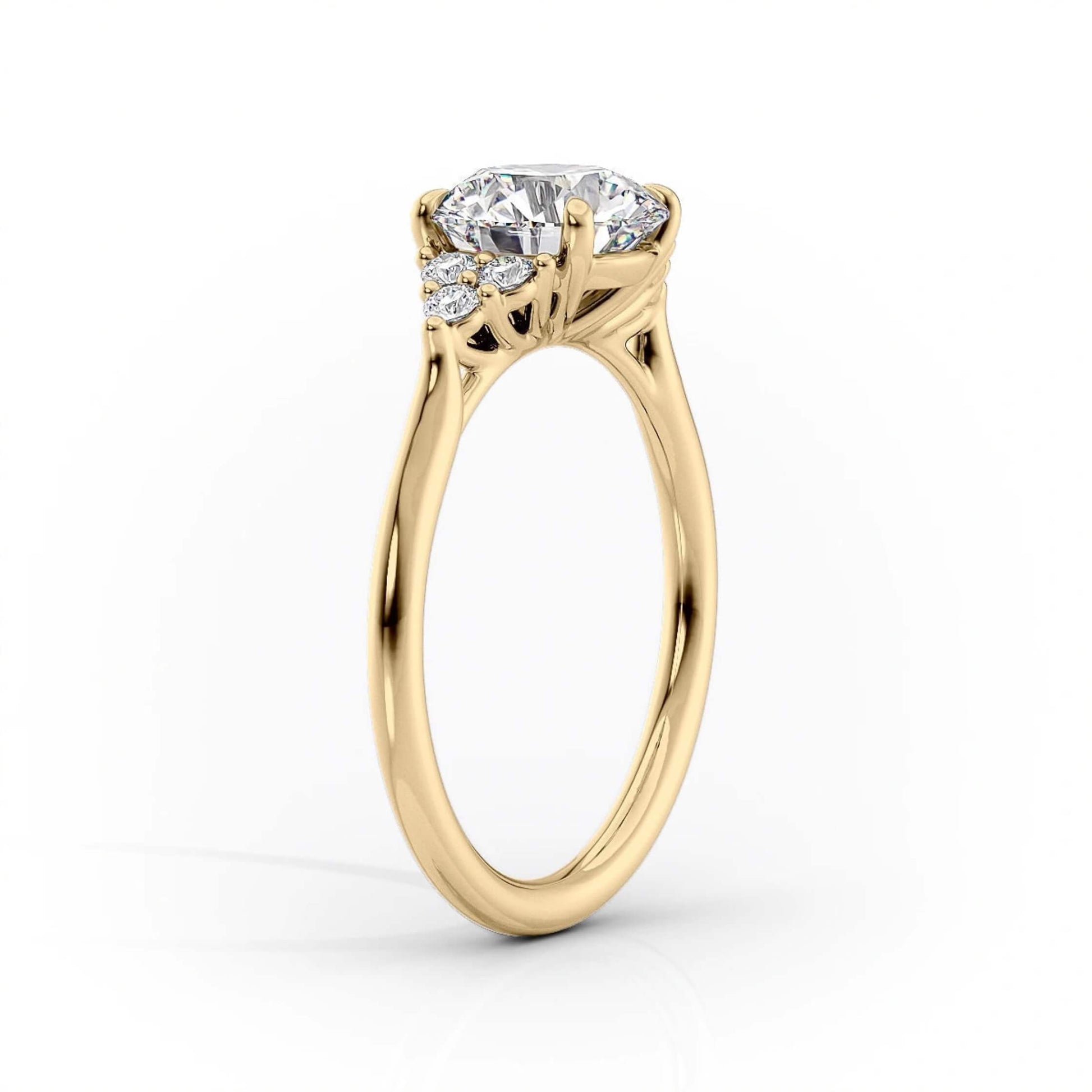 Emerald Cut Engagement Ring- Art Deco- Minimalist Ring For Girls