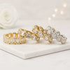 Oval And Emerald Cut Moissanite Diamond Eternity Band
