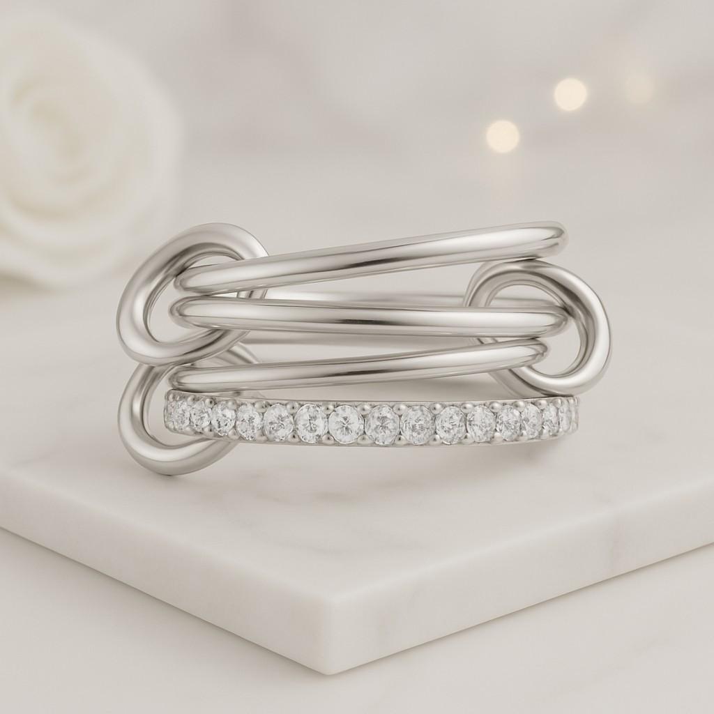 Emerald Cut Lab Grown Diamond Solitaire Ring Sleek Minimal Engagement Jewelry