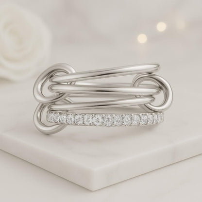 Emerald Cut Lab Grown Diamond Solitaire Ring Sleek Minimal Engagement Jewelry