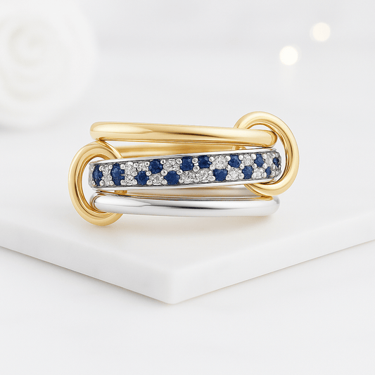 Eternity Multi Band Ring
