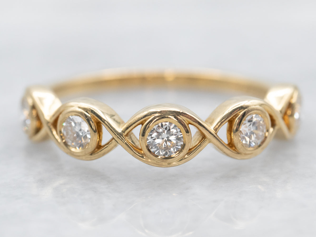 Five_Stone_Round_Cut_Diamond