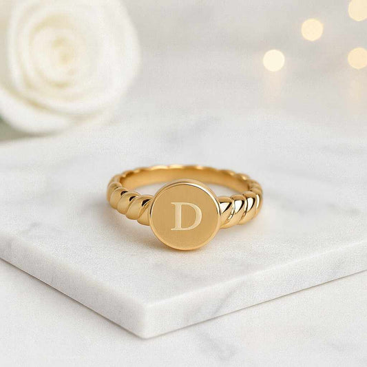 Flat top Wedding Band Brushed finish in 14k Solid Gold and Platinum