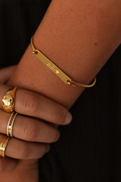 Flush Setting Wedding Bangle Bracelet Half Eternity Bangles Two Row Diamond Bangle