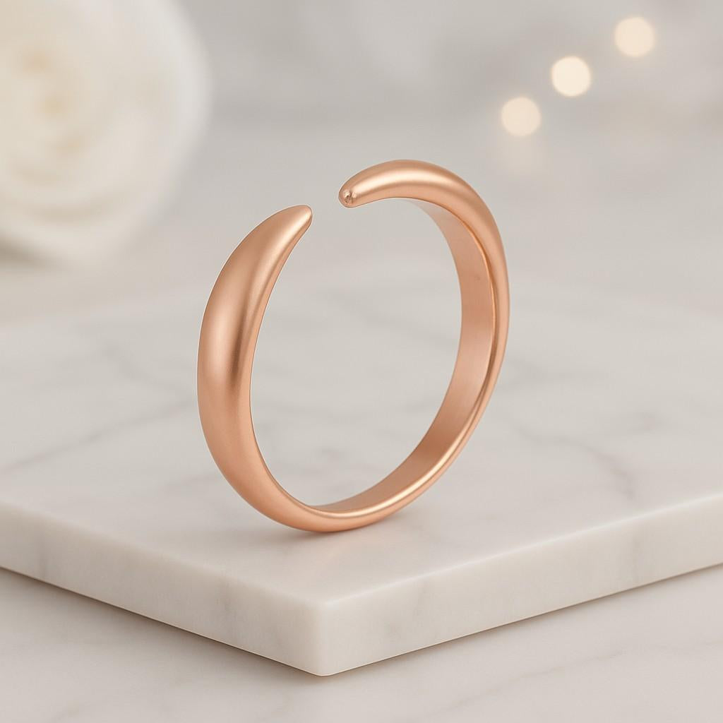 Gold Cuff Ring  14k Gold Filled Open Ring Hammered Open Cuff Ring Dainty Ring Set Minimalist Ring Thin Gold Ring Bridesmaids Gift for Her