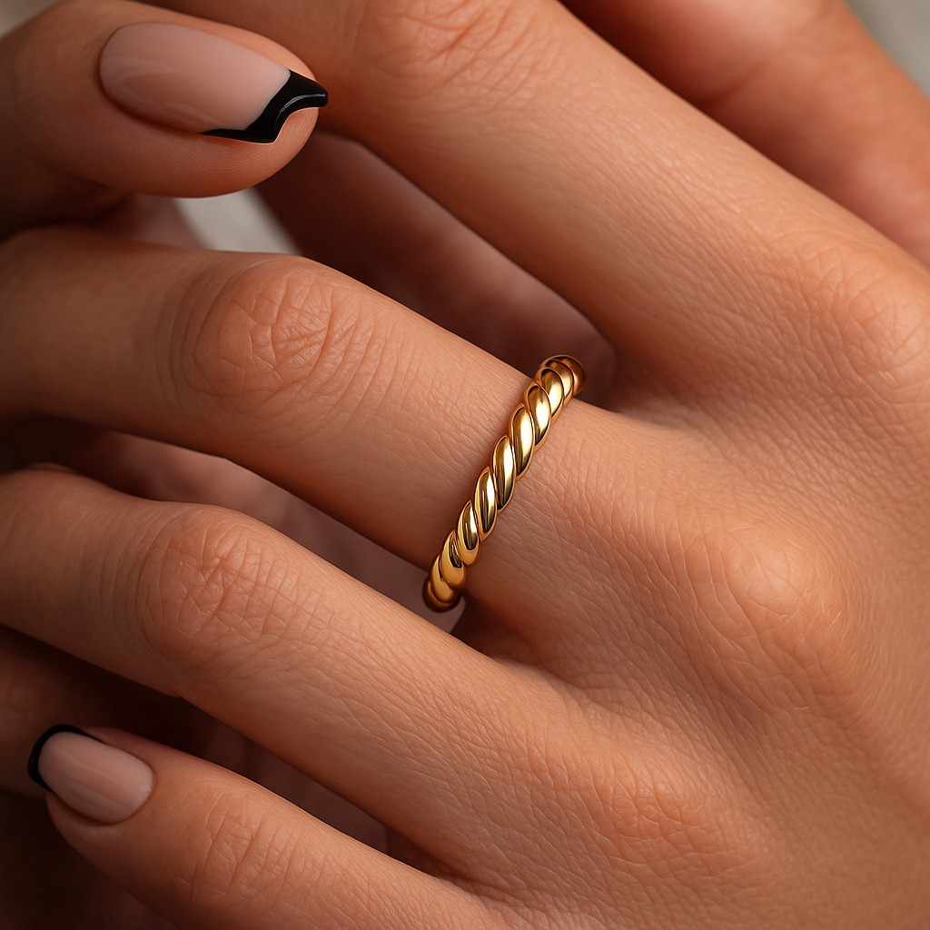 Gold Plated Sterling Silver Engagement Ring Simulated Diamond Moissanite Oval Ring