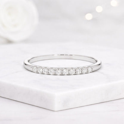 Half Eternity Diamond Wedding Ring
Lab Grown Diamond Half Eternity Ring
Promise Bridal Ring

