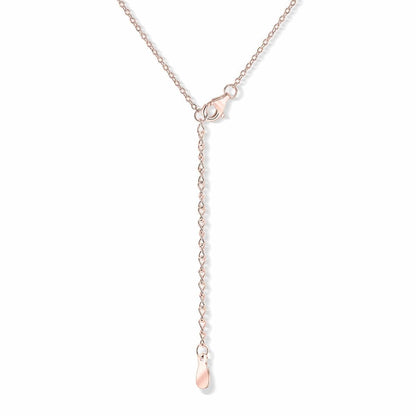 Halo Setting Round Brilliant Cut Lab Grown Diamond Necklace in 14k Gold