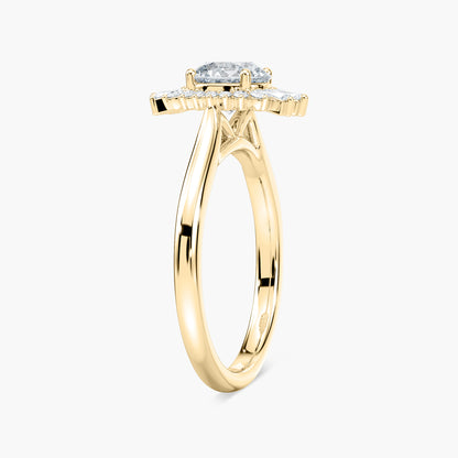 Halo Vintage Ring