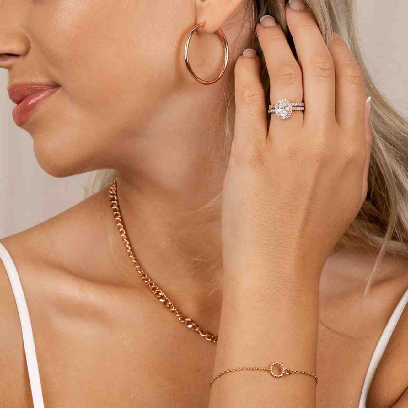 Handmade Hoops Earrings Simple Earrings