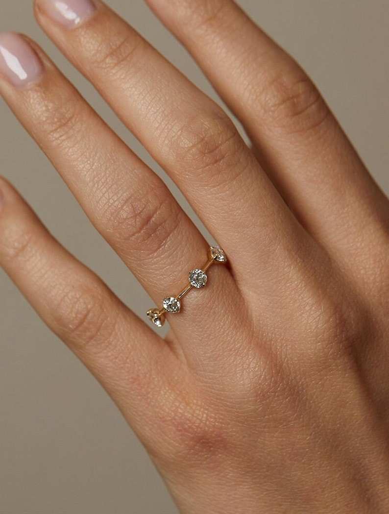 Handmade Jewelry For Anniversary Gift, Proposal Ring For Her