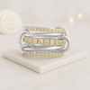 Yellow Diamond Eternity Statement Ring