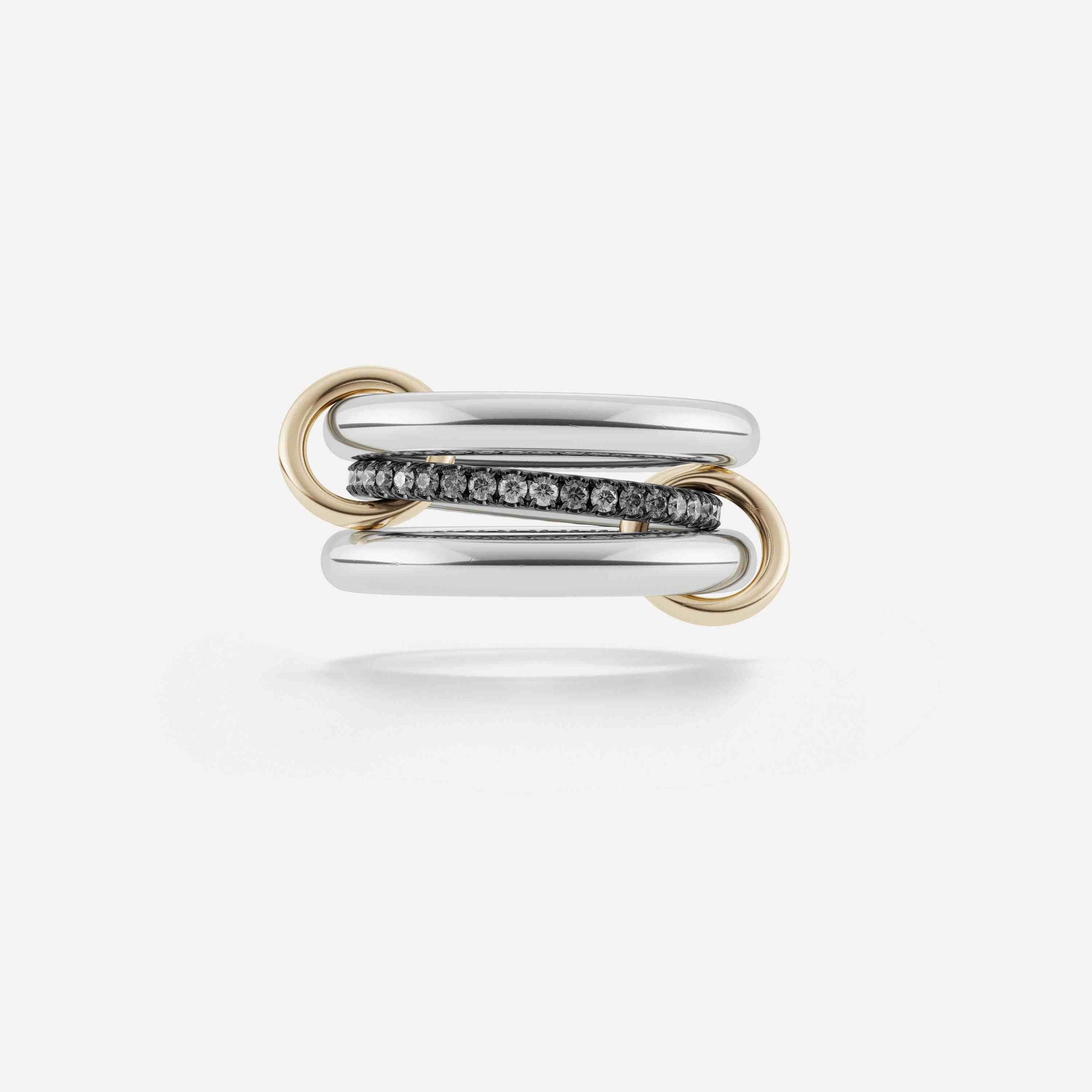 Interlocking Silver Ring