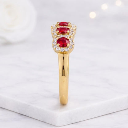 July Birthstone Ring