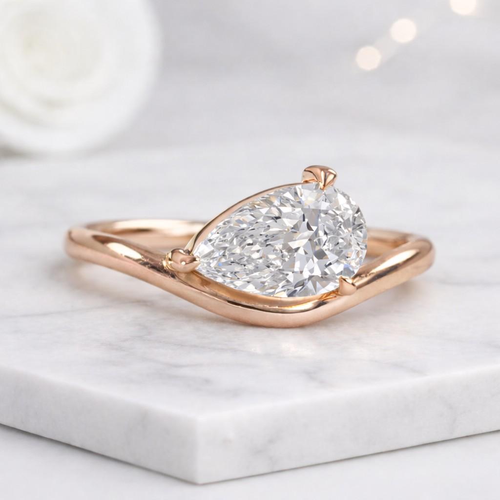 Lab Grown Diamond Solitaire Ring
