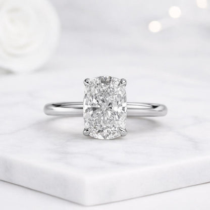 
Lab Grown Diamond Cathedral Engagement Ring