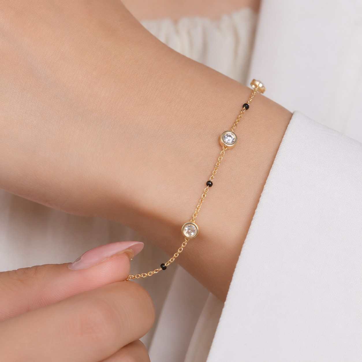 Lab Grown Diamond Cuban Chain Bracelet, Tennis Bracelet with Cuban chain, Lab Grown Progn Set Diamonds, Genuine Gold Bracelet, Kaelis

